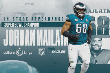 Meet Super Bowl Champion Jordan Mailata at Culture Kings Auckland