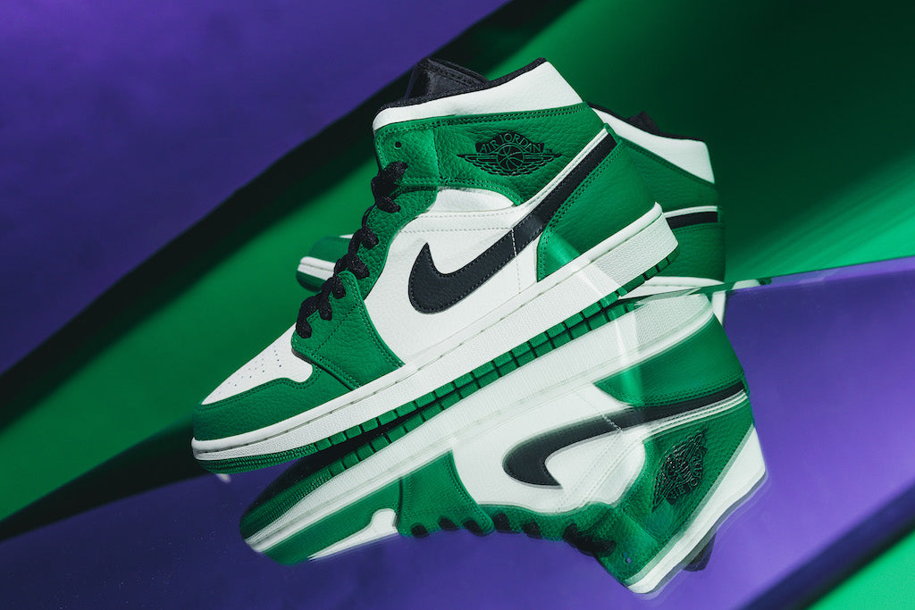 Envy This Green Air Jordan 1 Mid HEAT