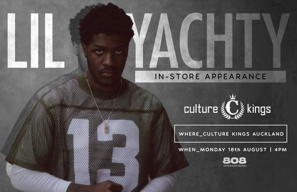 Lil Yachty Pulls Up to Culture Kings Auckland 🚨