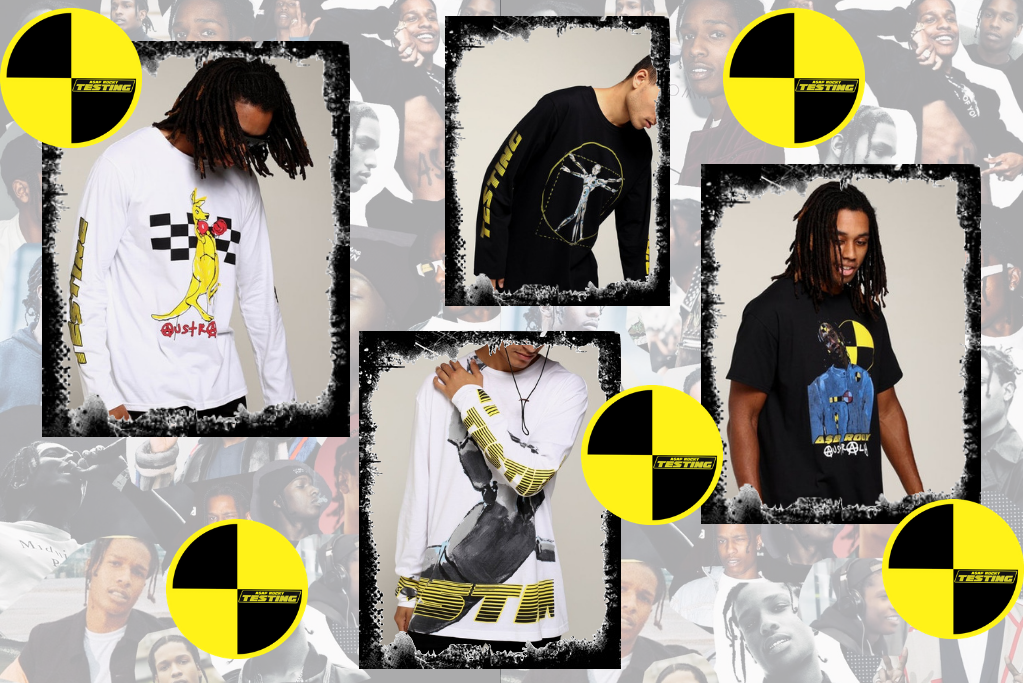 A$AP ROCKY TESTING MERCH - AVAILABLE AT CK THIS BOXING DAY!
