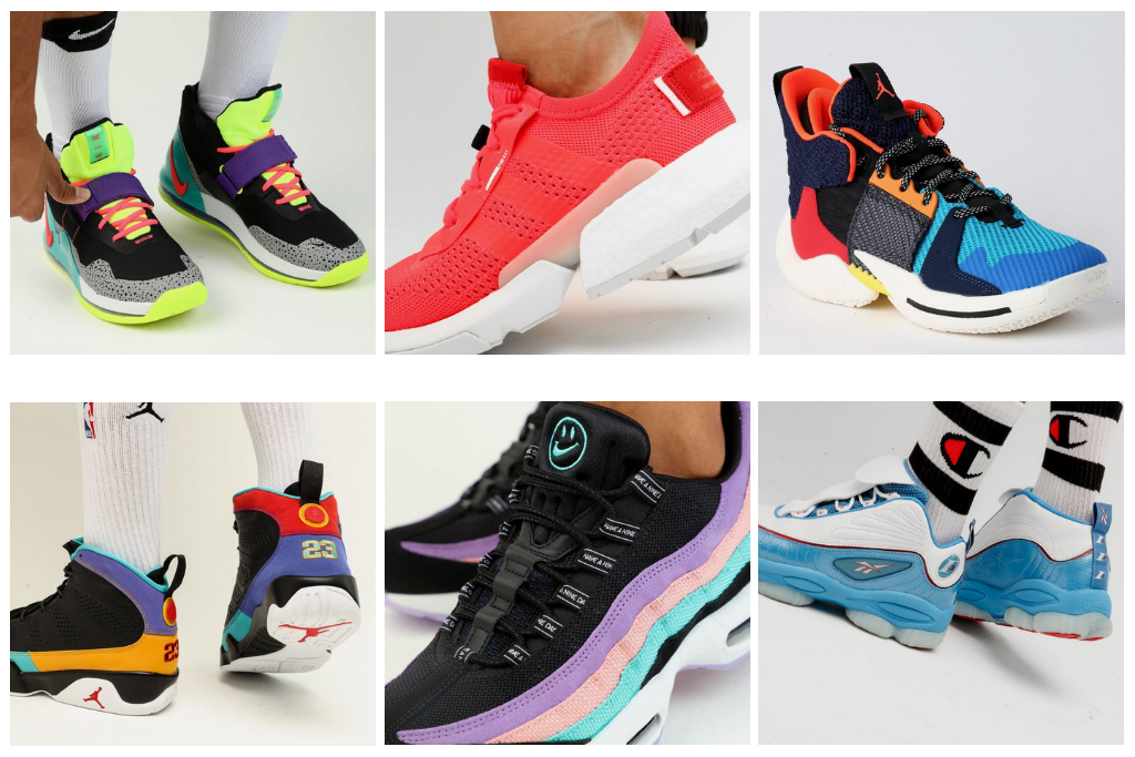 Cop Some Coloured Sneaks 👟