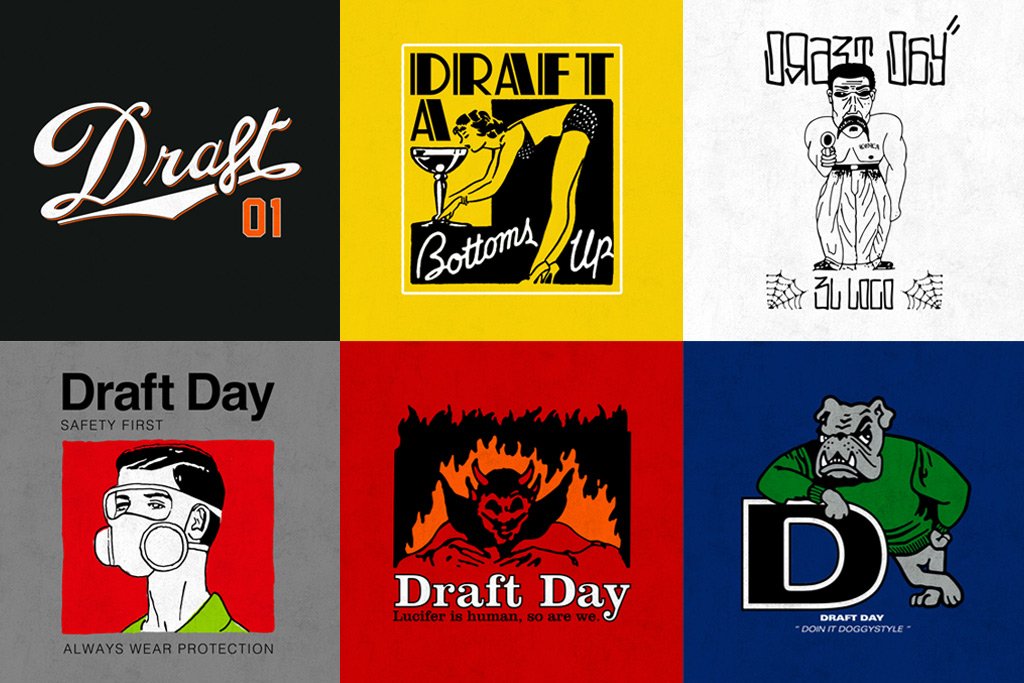 One Week Until The First Draft Day Monthly Tee Drop | Culture Kings NZ