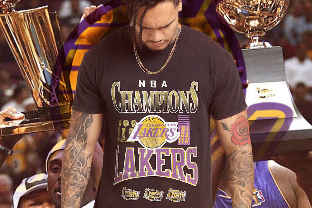 The Kobe x Lakers Vintage Champ Tee Is One For The Ballers