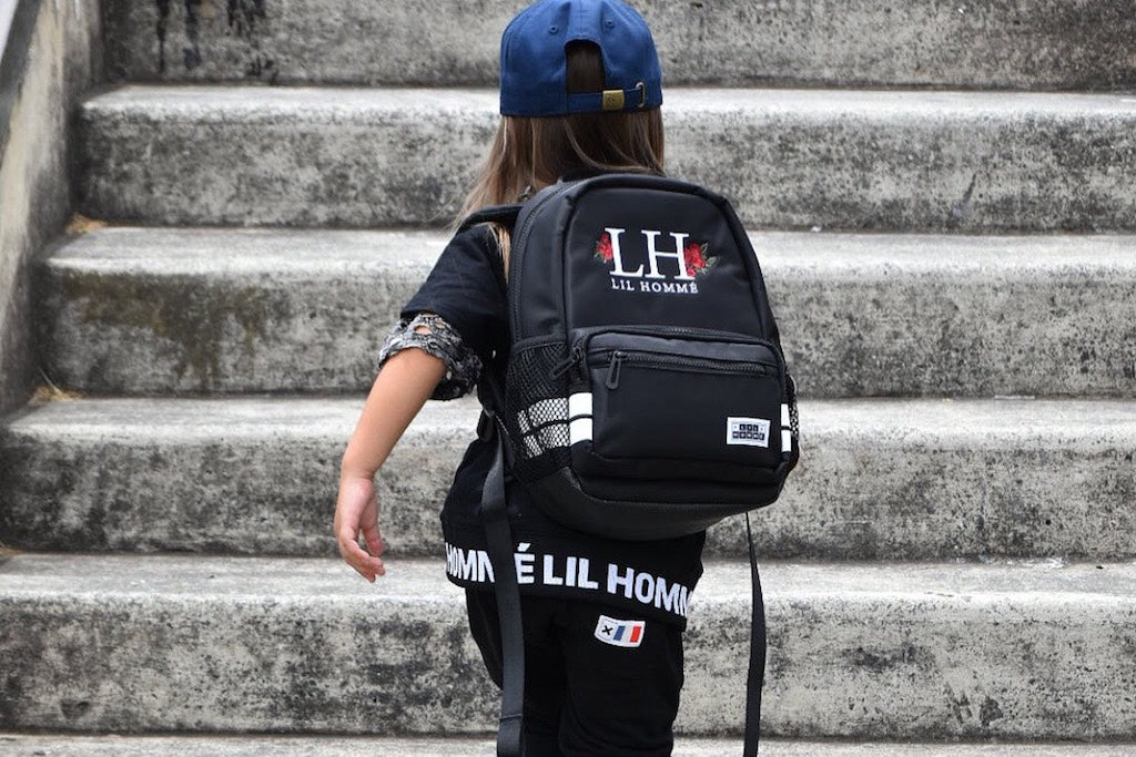 These Kids Wearing New Lil Homme Backpacks Are Too Much 😍