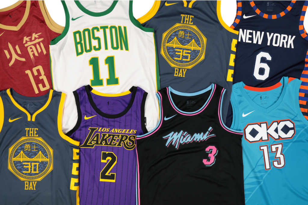 Feel The Heat Of NBA City Edition Jerseys