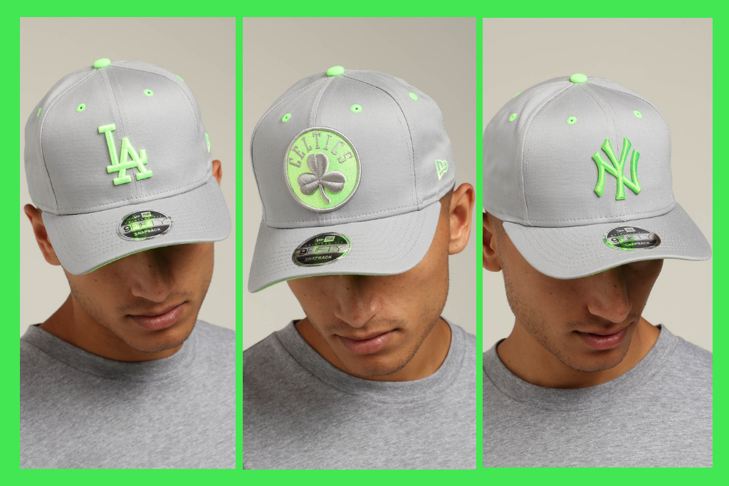 Neon Green & Grey 9Fifty Precurves Will Up Your Style Game