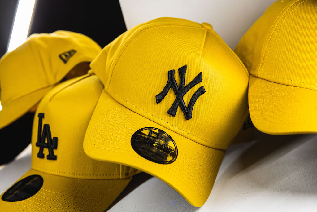 New Era 9Forty A-Frames Are The Mustard Heat The Ladies NEED