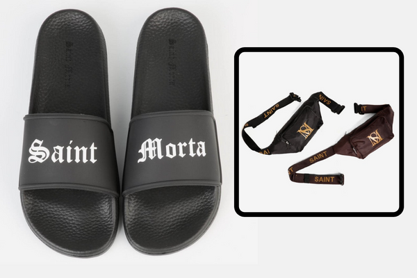Shop Saint Morta Bum Bags & Slides Right Now!