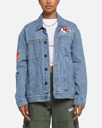 New Era Kansas City Chiefs NFL Denim Jacket Dark Blue