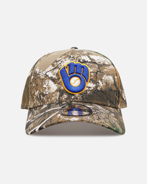 New Era Milwaukee Brewers 'Great Outdoors Part II' 9FORTY A-Frame Snapback Real Tree Camo