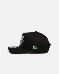 New Era Las Vegas Raiders 'Spooky Script' 9FORTY A-Frame Snapback Black/Green/Purple