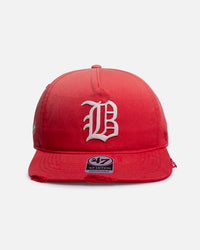 47 Brand X Represent Brooklyn Dodgers MLB 47 Hitch Snapback Washed Red