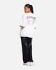Ed Hardy Techno Rhinestone T-Shirt Off White