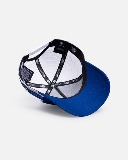 New Era Canterbury-Bankstown Bulldogs 'NRL 26 Retro Trucker' 9FORTY A-Frame Snapback Original Team Colours
