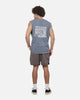 Saint Morta Wings Of Flight Oversized Muscle T-Shirt Washed Blue