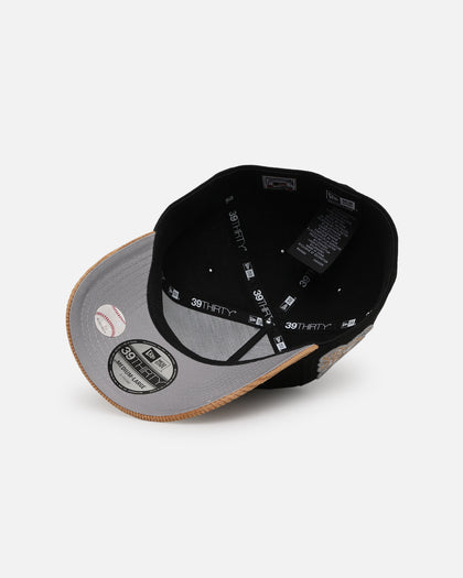 New Era Pittsburgh Pirates 'Black Wheat' 39THIRTY A-Frame Stretch Fit Black/Wheat