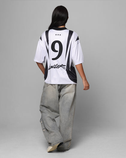 Loiter United Football Jersey White/Black