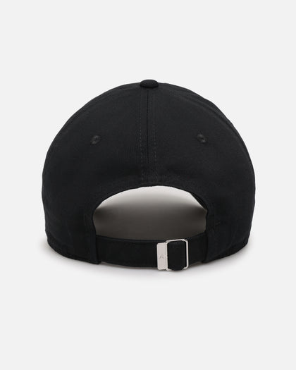 Jordan Unstructured Curved Bill Strapback Hat Black/White