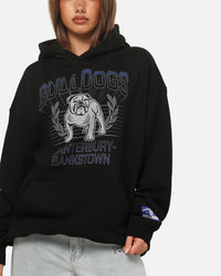 Bleacher Athletic Canterbury-Bankstown Bulldogs NRL Adult Club Wreath Hoodie Black