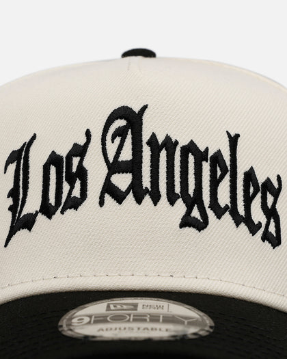 New Era Los Angeles Dodgers 'City Pack' 9FORTY A-Frame Snapback Chrome/Black