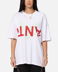 The Anti Order Echo Spray Drop Shoulder T-Shirt White