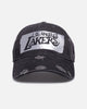 Mitchell & Ness Los Angeles Lakers 'Duct Tape' Dad Fit Strapback Washed Black