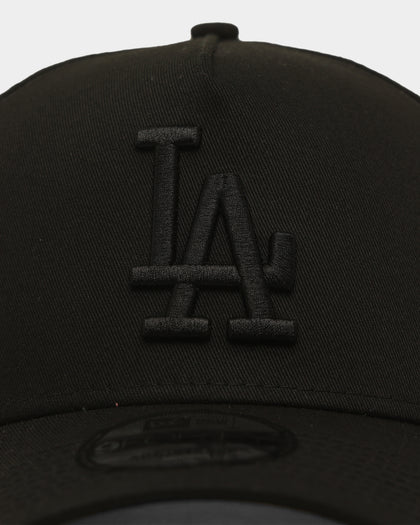 New Era Los Angeles Dodgers 9FORTY A-Frame Snapback Black/Black