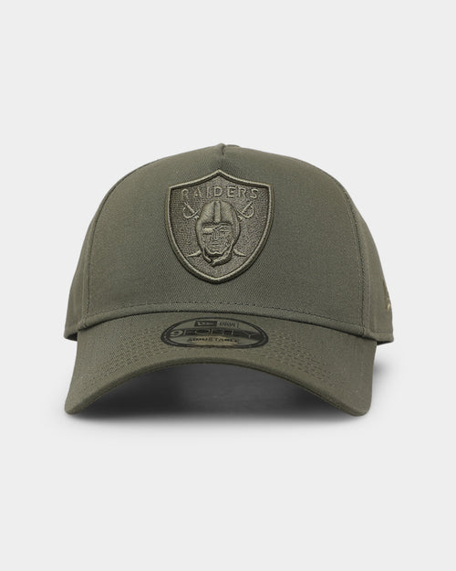New Era Las Vegas Raiders Tonal 9FORTY A-Frame Snapback Olive