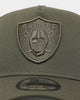 New Era Las Vegas Raiders Tonal 9FORTY A-Frame Snapback Olive