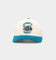 Mitchell & Ness Charlotte Hornets Pro Crown Snapback Off White/Teal