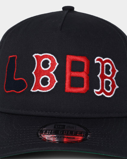 New Era Boston Red Sox 'Logo History' Old Golfer Snapback Navy