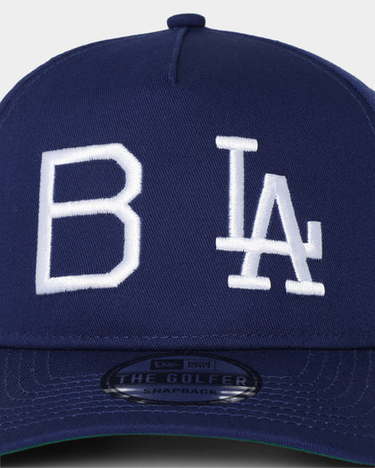 New Era Los Angeles Dodgers 'Logo History' Old Golfer Snapback Dark Royal