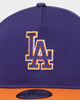 New Era Los Angeles Dodgers "Purple Valley" Old Golfer Snapback Purple/Orange