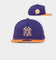 New Era New York Yankees "Purple Valley" Old Golfer Snapback Purple/Orange