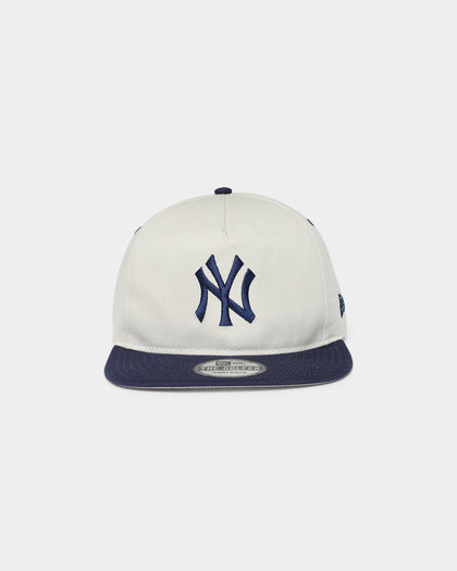 New Era New York Yankees Old Golfer Snapback Stone/Navy