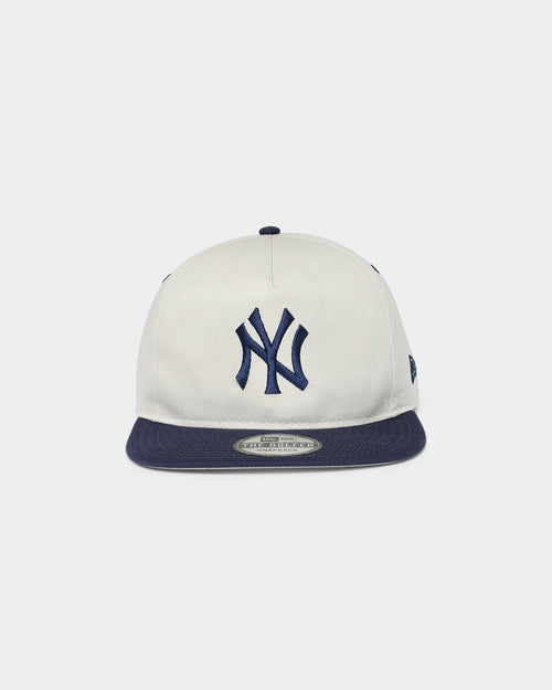New Era New York Yankees Old Golfer Snapback Stone/Navy