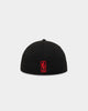 New Era Chicago Bulls "Scarlet Bottom" 59FIFTY Fitted Black/Scarlet