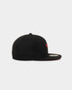 New Era Chicago Bulls "Scarlet Bottom" 59FIFTY Fitted Black/Scarlet