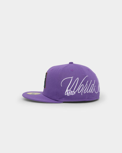 New Era Arizona Diamondbacks 'Historic Champs' 59FIFTY Fitted Purple