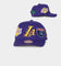Mitchell & Ness Los Angeles Lakers 'Highway' Snapback Purple
