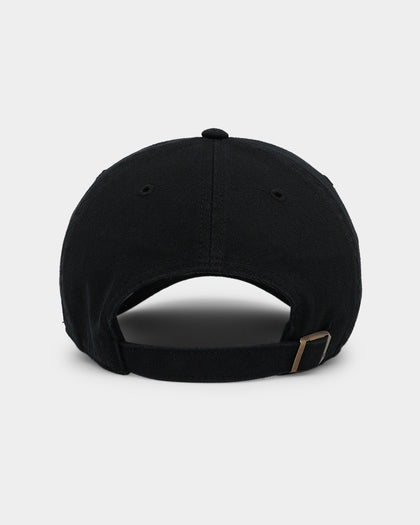 47 Brand Chicago Blackhawks 47 Clean Up Strapback Black/White