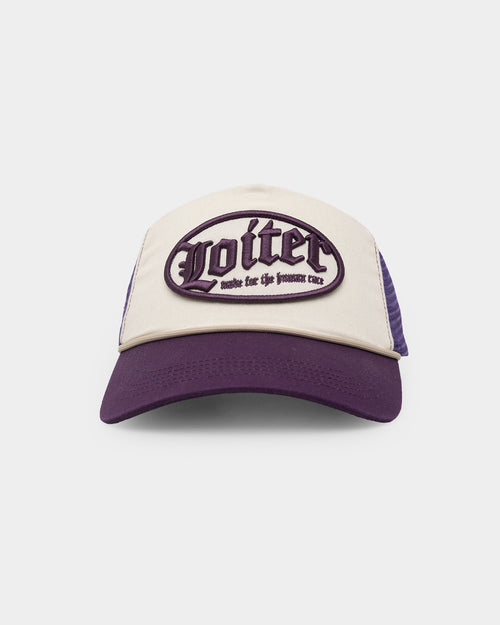 Loiter Pallett Trucker Hat Purple