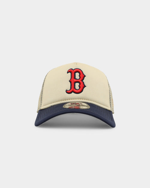 New Era Boston Red Sox All Day 9FORTY A-Frame Snapback Vegas Gold