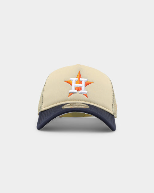 New Era Houston Astros All Day 9FORTY A-Frame Snapback Vegas Gold