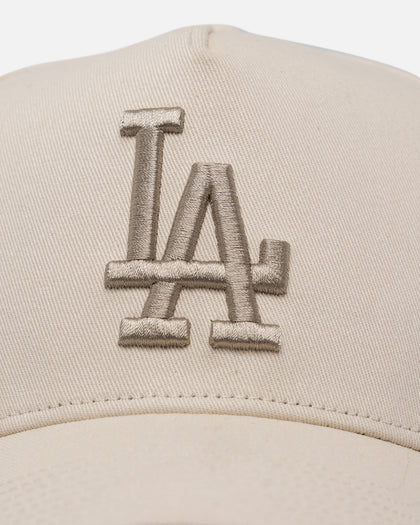 47 Brand Los Angeles Dodgers 'Caramel Swirl' Sure Shot TT Cotton MVP Snapback Natural/Khaki