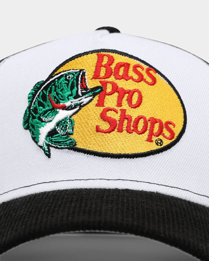 New Era X Nascar 9FORTY A-Frame Trucker Snapback Black/White