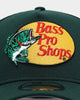 New Era X Nascar 9FORTY A-Frame Trucker Snapback Dark Green