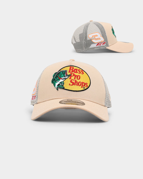 New Era X Nascar 9FORTY A-Frame Trucker Snapback Mango
