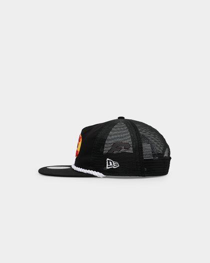 New Era X Nascar Golfer Trucker Snapback Black