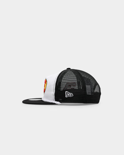 New Era X Nascar Golfer Trucker Snapback Black/White